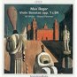 max reger - violin sonatas opp. 1 & 84 ulf wallin + roland pontinen CD 1999 cpo deutschlandradio