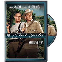 never so few - frank sinatra + gina lollobrigida DVD 2008 warner NR used mint