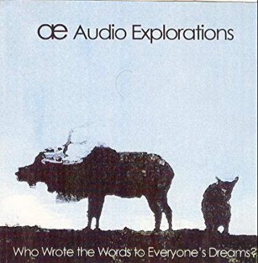 audio explorations - who wrote the words to everyone's dreams? CD 1998 stripmine 8 tracks used mint