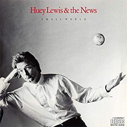 huey lewis & the news - small world CD 1988 chrysalis 10 tracks used mint