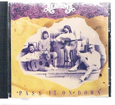 alabama - pass it on down CD 1990 RCA bmg 12 tracks used mint