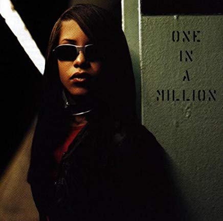 aaliyah - one in a million CD 1996 atlantic blackground 17 tracks used mint