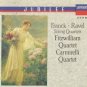 franck + ravel - fitzwilliam quartet + carmirelli quartet CD 1989 decca london used mint