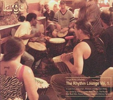 rhythm lounge volume 1 - various artists CD 2001 large music 10 tracks used mint