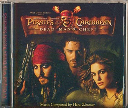pirates of caribbean: dead man's chest - music composed by hans zimmer CD 2006 disney used mint
