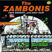 zambonis - 100% hockey ... and other stuff CD 1995 15 tracks used like new DOT12