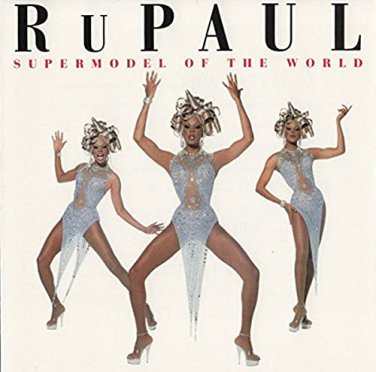 rupaul - supermodel of the world CD 1993 tommy boy 12 tracks used like new