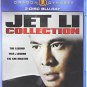 jet li collection: legend + fist of legend + tai chi master BluRay 3-discs 2012 used like new