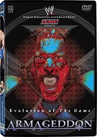 wwe raw presents armageddon: evolution of the game DVD 2003 used like new
