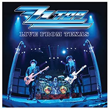zz top - live from texas CD 2008 eagle records digipak 16 tracks used like new