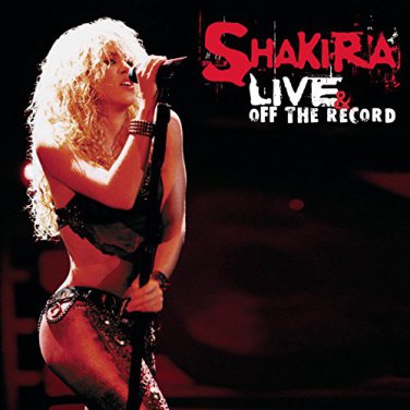 shakira - live & off the record CD + DVD 2004 epic new