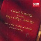 choral evensong live from king's college cambridge with stephen cleobury CD 1992 EMI like new