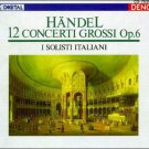 handel: 12 concerti grossi op.6 - i solisti italiani 3CDs 1990 denon nippon columbia PCM digital new