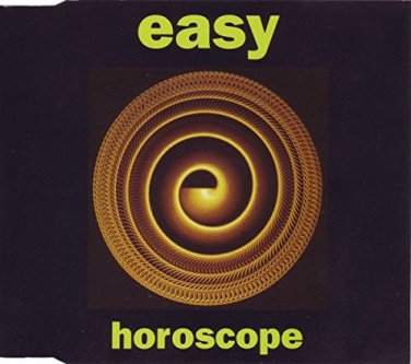 easy - horoscope CD single 3 tracks 1991 blast first bffp 65cd used like new