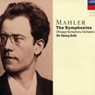 mahler: the symphonies 5 & 6 - CSO + solti CD 2-discs 1991 decca london used like new