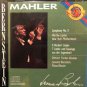 mahler: symphony no. 3 + 4 ruckert lieder CD 2-discs 1986 CBS used like new M2K42196