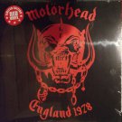 Motörhead England 1978 lp 2015 Cleopatra records clp21081 limited ed reissue red new