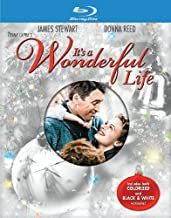 it's a wonderful life - james stewart + donna reed BluRay 2-discs 2016 paramount B&W + colorized new