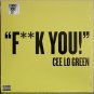 Cee Lo Green* ‎– F**k You! lp 2010 elektra 0526352 RSD 12" single 45RPM yellow new
