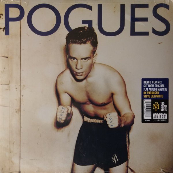 Pogues - Peace and Love lp 2015 pogue mahone records RI255870 new mix remastered 180 g new
