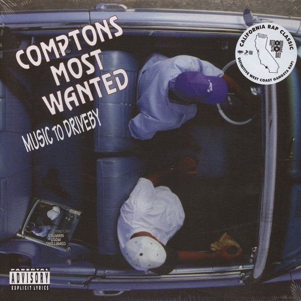 Comptons Most Wanted â�� Music To Driveby lp Epic â�� 472225 1 RSD limited ed reissue new