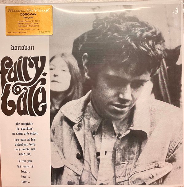 Donovan &acirc;��&acirc;�� Fairytale lp 2021 Music on Vinyl MOVLP2942 limited ed numbered mono white new