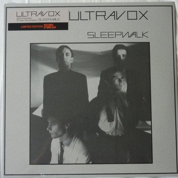 Ultravox &acirc;��&acirc;�� Sleepwalk lp 2020 Chrysalis CHS122441  12" 45 RPM RSD Single Ltd Ed Clear new