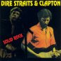 dire straits with eric clapton - solid rock CD 1991 papillon 7 tracks used like new PAPILLON CD 015