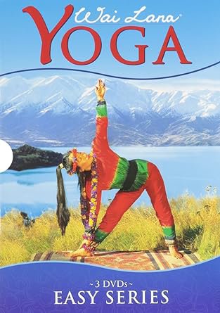 wai lana yoga easy series DVD 3-disc set 2003 new factory-sealed