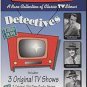 detectives: adventures of ellery queen, boston blackie, dragnet DVD 2000 180 mins B&W like new