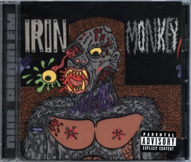 iron monkey - our problem CD 1998 earache 7 tracks used like new MOSH 207 CD