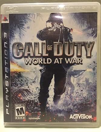 playstation 3 - call of duty: world at war Activision 2008 Mature 17+ used very good