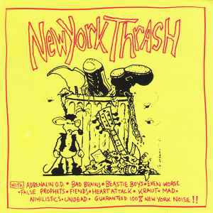 new york thrash - various artists CD 1998 reachout international 24 tracks used like new RUSCD8244
