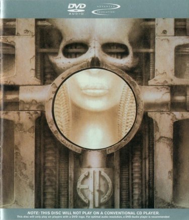 emerson lake & palmer - brain salad surgery DVD-audio 2000 rhino new factory-sealed R9 75980