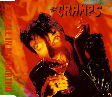 cramps - eyeball in my martini CD single 1991 big beat UK 3 tracks used like new CDNST 135