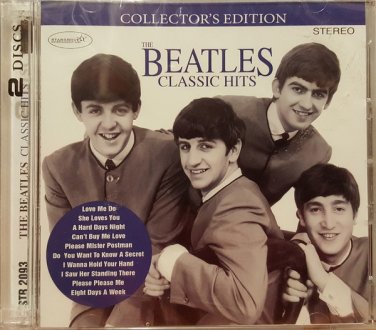 beatles - classic hits CD 2-discs 2017 stargrove entertainment like new STR 2093