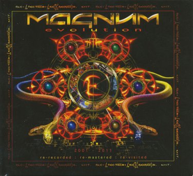 magnum - evolution CD hardcover book limited edition 2011 steamhammer like new SPV 309642 CD