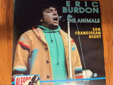 eric burdon & the animals - sanfranciscan night CD 1995 alegra EEC 8 tracks like new