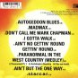 julian cope - autogeddon CD promo 1994 american recordings 8 tracks used 9 45705-2
