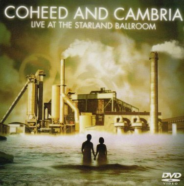 coheed and cambria - live at the starland ballroom DVD + CD 2-discs 2005 like new CVD 58867