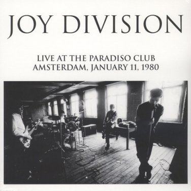 Joy Division &acirc;�� Live At The Paradiso Club Amsterdam, January 11, 1980 LP Lively Youth Records new