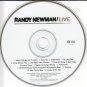 randy newman - live CD 1971 warner reprise 14 tracks used like new