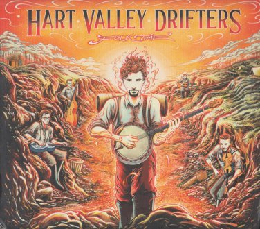 hart valley drifters - folk time CD cardsleeve 2016 ATO round 17 tracks used like new JGFRR1011