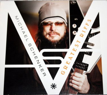 michael schenker - greatest riffs CD digipak 2009 shrapnel 13 tracks like new SH 1200-2