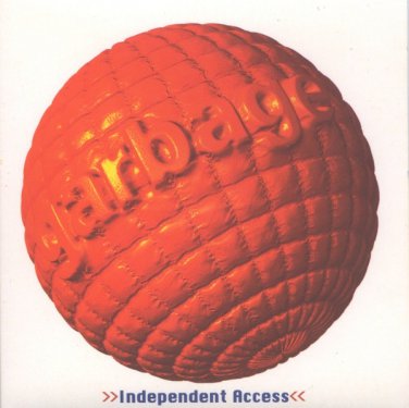 garbage - independent access CD promo almo sounds 3 tracks like new AMS5P-8045