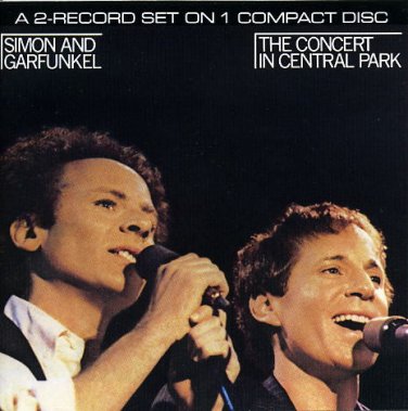 simon and garfunkel - concert in central park CD 1990 warner reissue 19 tracks like new 3654-2