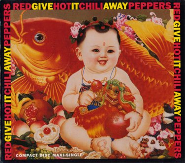 red hot chili peppers - give it away CD maxi single digipak 5 tracks 1991 warner used 9 40261-2
