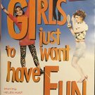 girls just want to have fun DVD 1985 top ten new media 89 minutes all regions used TDVD-001