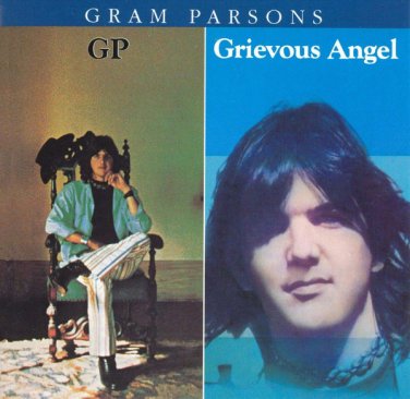 gram parsons - GP / grievous angel CD 1990 reprise 20 tracks like new 9 26108-2