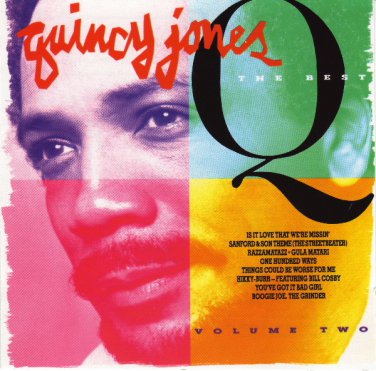 quincy jones - the best volume two CD 1994 A&M rebound like new 314 520 241-2
